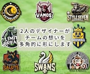 チーム•クラブ向け】想いを背負うロゴを制作します 2名のデザイナーが多角的な視点で想いをロゴに込めます。 イメージ3