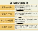 四柱推命×数秘×カードで人生統合鑑定します 魂の傾向と運命の流れを多角的に言語化 イメージ3