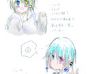 アイコンや1枚絵など描けます 基本的に女の子がメインとなりますアニメ向きの絵柄です イメージ7