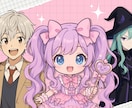 イラレ発！魅力のキャラクターを制作します イラストであなたの世界観を形に！ イメージ2