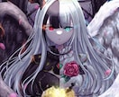 闇と幻想、ダークファンタジー系のイラスト描きます あなたの世界観を形にする一枚絵なんでもお描きします。 イメージ2