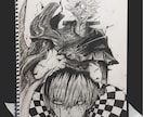 ポスター、アナログ模写、デジイラスト作成します デジタルイラストについてはもう一つの出品をご確認下さいませ イメージ3