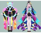 立ち絵制作いたします TRPGやゲーム制作、IRIAMなどの配信立ち絵 イメージ2