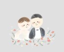 あたたかくて優しい似顔絵イラスト描きます 記念日・プレゼント・ウェルカムボードなど イメージ2