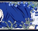 イラスト依頼描ける範囲で受け付けます アイコン/立ち絵/一枚絵/季節イラスト等なんでもどうぞ イメージ9