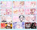 Vtuber様の配信に！ときめくサムネをつくります かわいい・綺麗・POP系など幅広く対応可能です！【納期7月】 イメージ5