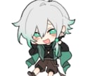 商用利用可能◎かわいいデフォルメイラスト描きます 配信・グッズ・SNSにぴったり イメージ2