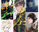 キャラクターイラストお描きします 自分だけのアイコンやヘッダー、動画イラストや小説の挿絵に イメージ1