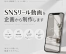 SNSリール動画｜企画・制作します 追加費用なし！企画・構成・編集までまとめてお任せください イメージ1