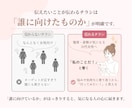 2集客につながるおしゃれな女性向けチラシ作ります 行動（来店・予約・問い合わせ）につながるチラシデザイン イメージ3