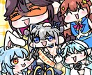 ゆるふわSDイラスト描きます 人気VTuber、Youtubeサムネイルに採用経験あり！ イメージ6