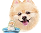 現役漫画家がペットの似顔絵を厚塗りで描きます 犬、猫、魚、小動物…動物ならなんでもOKです◎！ イメージ3
