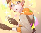 キラキラ✨目を惹き付けるアニメ風イラスト描きます SNS等で活動するクリエイターさん向け✨格安で対応します イメージ2