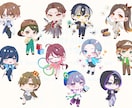可愛いミニキャラ描かせていただきます アイコンやグッズ、貴方のocのデフォルメ化も対応可！！ イメージ10