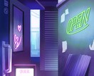 商用可・修正無制限◎エモい背景とキャラ描きます オリジナル楽曲のMVにあなただけの世界観を イメージ4
