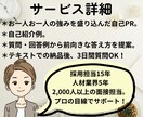 転職面接で個々の強みを活かしたアピール作成します 面接官15年｜テキストチャットのみで模範解答・面接のコツ伝授 イメージ2
