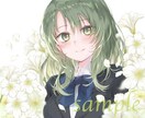 可愛い女の子キャラクターのアイコン描きます 【SNSやLINEのアイコンなど】 イメージ1