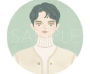 オリジナリティのあるイラストで似顔絵を描きます 温かくて柔らかいアイコン用イラストを、心を込めて描きます。 イメージ4