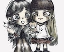 あなたのオリジナルキャラクターをデフォルメします イメージだけでもOK！キャラの魅力を手描き風イラストで！ イメージ1