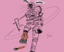 独特な画風でオリジナルのイラストを描きます 不思議な発想力で不思議な絵を描いてます イメージ10