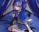 女の子が得意！魅力的なイラスト描きます バストアップから全身イラスト、背景あり等なんでも！◎ イメージ7