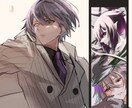 一律8,000円！少し陰のあるイラストお届けします アイコンイラストから一枚絵まで幅広く対応可能です！ イメージ7
