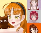 商用OK！印象に残る可愛いイラスト描きます 最短24時間でSNSやYouTubeに使えるアイコン作成 イメージ2