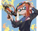 ラフ提案付き　某ゲーム風SNSアイコン作成します 指定の武器とギアでアイコンを描きます イメージ2