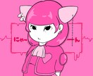 ポップでカラフルな似顔絵描きます 誰より目立つキュートな似顔絵作りませんか？☆ イメージ10