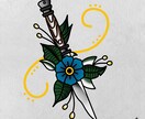 ご希望のモチーフのイラストを描きます ニュースクールな雰囲気でポップなイラストがお好きな方に イメージ7