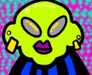 ポップでクセになるキャラクターを描きます カラフルな思い、まるっと描きます♪ イメージ2