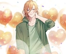 一枚絵や立ち絵など、イラストお描きします 若い男性、若い女性、お任せください！ イメージ8