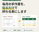 Excelの集計・照合・表の整理を代行します 毎月の手作業を、次から「貼るだけ」で終わる表にします イメージ1