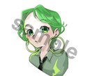 あなたのアイコンをかわいく描きます SNSなどでご利用いただけるアイコンをバストアップで！ イメージ1