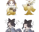 可愛らしいSDやミニキャラ、イラストを制作します 貴方の「好き」に合わせて、貴方の為のイラストをお届けします！ イメージ4