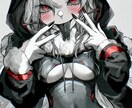 ドキドキ、ゾクゾクするヤンデレイラスト制作致します ゲス顔、半目など、クセのある表情・イラストが好きな方へ イメージ5