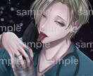 ダークで美しい!SNS等のアイコン描きます 実績多数!あなただけのイラスト! イメージ1
