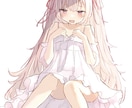 やさしくて温かいポップな絵描けます 優しい絵・可愛い絵、あざとい女の子、なんでも描きます イメージ2
