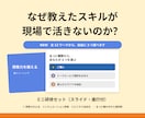 なぜ教えたスキルが活きない？想像力の基礎を育てます 「そこから教えるの？」を解決する自由に選べる3つの処方箋 イメージ1
