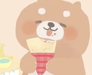 絵本ちっくなデフォルメキャラクターを描きます SNSアイコンや名刺のアイコンなどに イメージ4