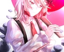 華やかな配色のイラストを作成します 淡い光と透明感を感じる色彩が得意です イメージ4