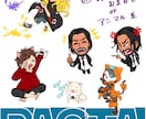 希望に沿った様々なキャラクターイラスト作成します 納得いくまでラフ画、要望を受け付けます！(高画質！) イメージ6