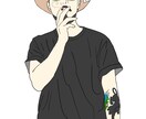 SNSなどに使用するアイコンを描きます お洒落雰囲気のアイコンにしたい方向けにイラスト制作を致します イメージ6