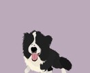 海外で人気のスタイルで⭐︎ 愛犬描きます スマホのホーム画面に、アイコンに、インテリアに⭐︎ イメージ4
