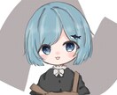 SNS、アイコン用のイラスト依頼募集しております 基本バストアップのイラストとなります イメージ3