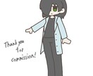キャラデザの相談から！デフォルメ立ち絵制作をします ノベルゲーム風画像を作ります。実際のゲームの利用などにも！ イメージ7