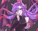 綺麗系ファンタジーな女の子を描きます あなたの好みのモチーフをかわいい女の子にデザイン！ イメージ6