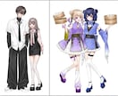 コテキャシート/キャラクターシートお描きします ★キャラクターデザイン★オプション追加でカスタム可能！ イメージ7