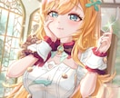 1枚絵、立ち絵、アイコン・SDを作成します 映える！鮮やか！キラキラ透明感！ イメージ6