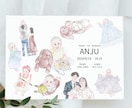 何年後も見返せる優しいタッチの似顔絵をお描きします お子様の成長記録をアイコンや贈り物で笑顔溢れる毎日に◎ イメージ6